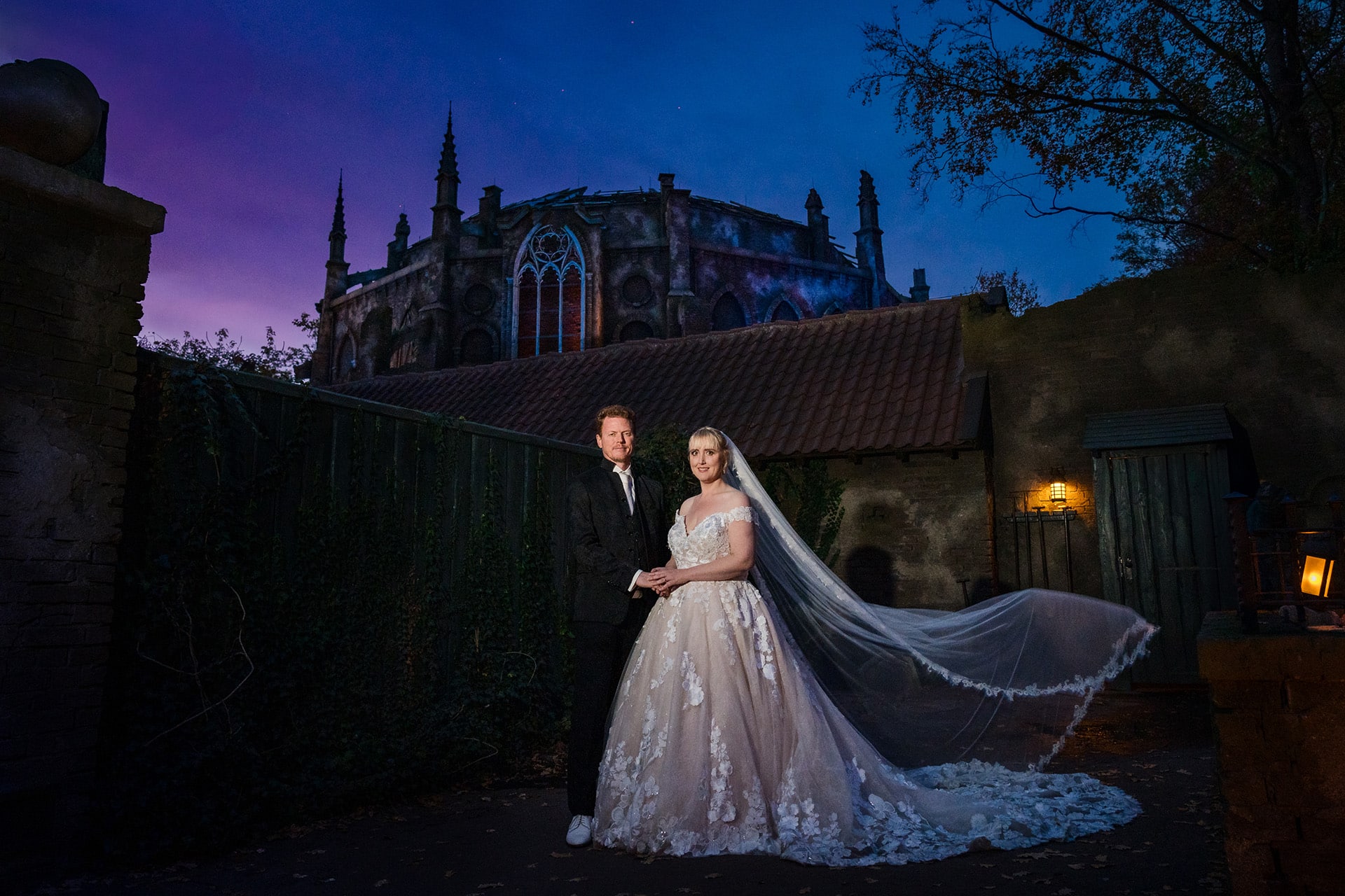 Trouwfoto Efteling Danse Macabre