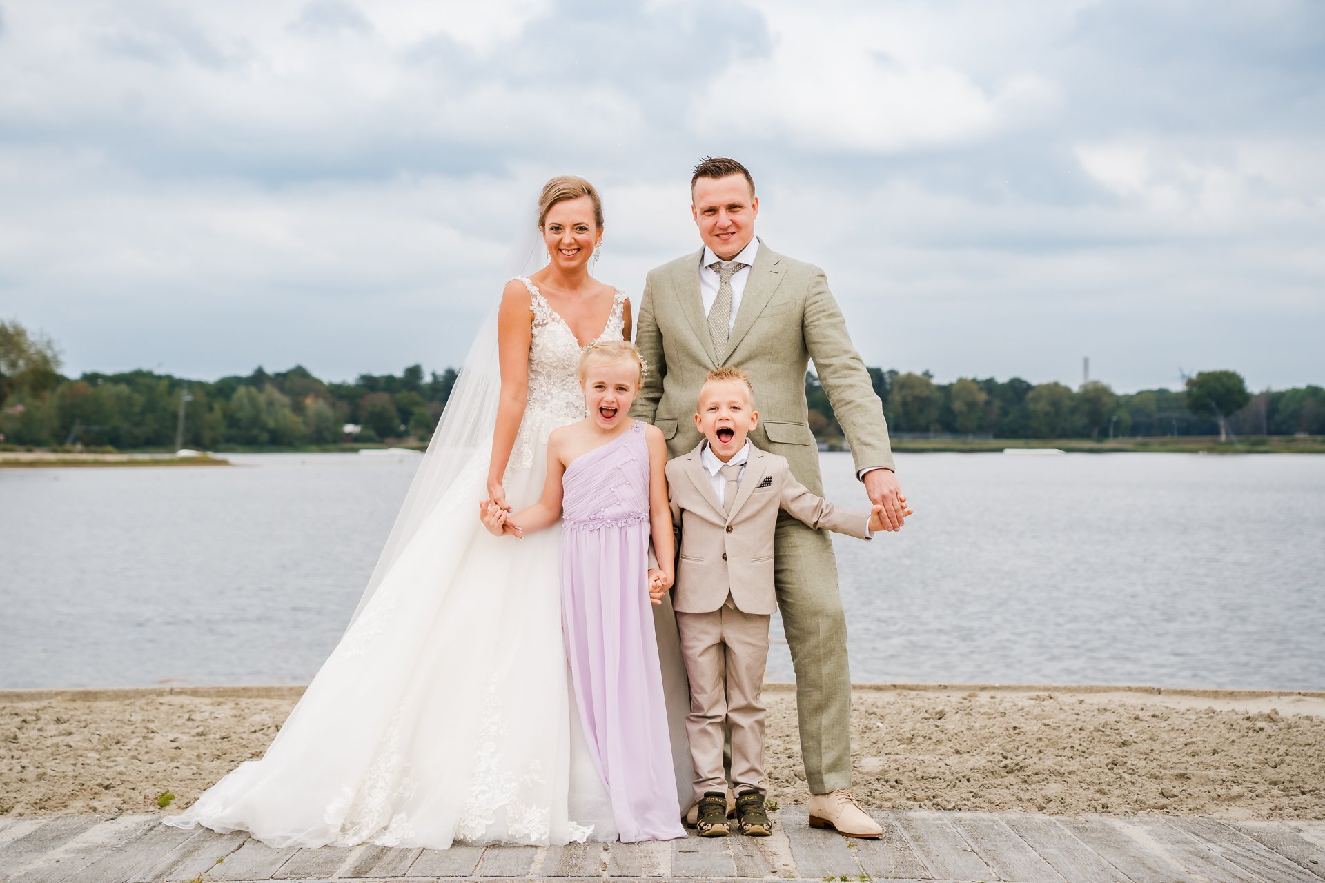 Trouwfoto Beachclub Sunrise