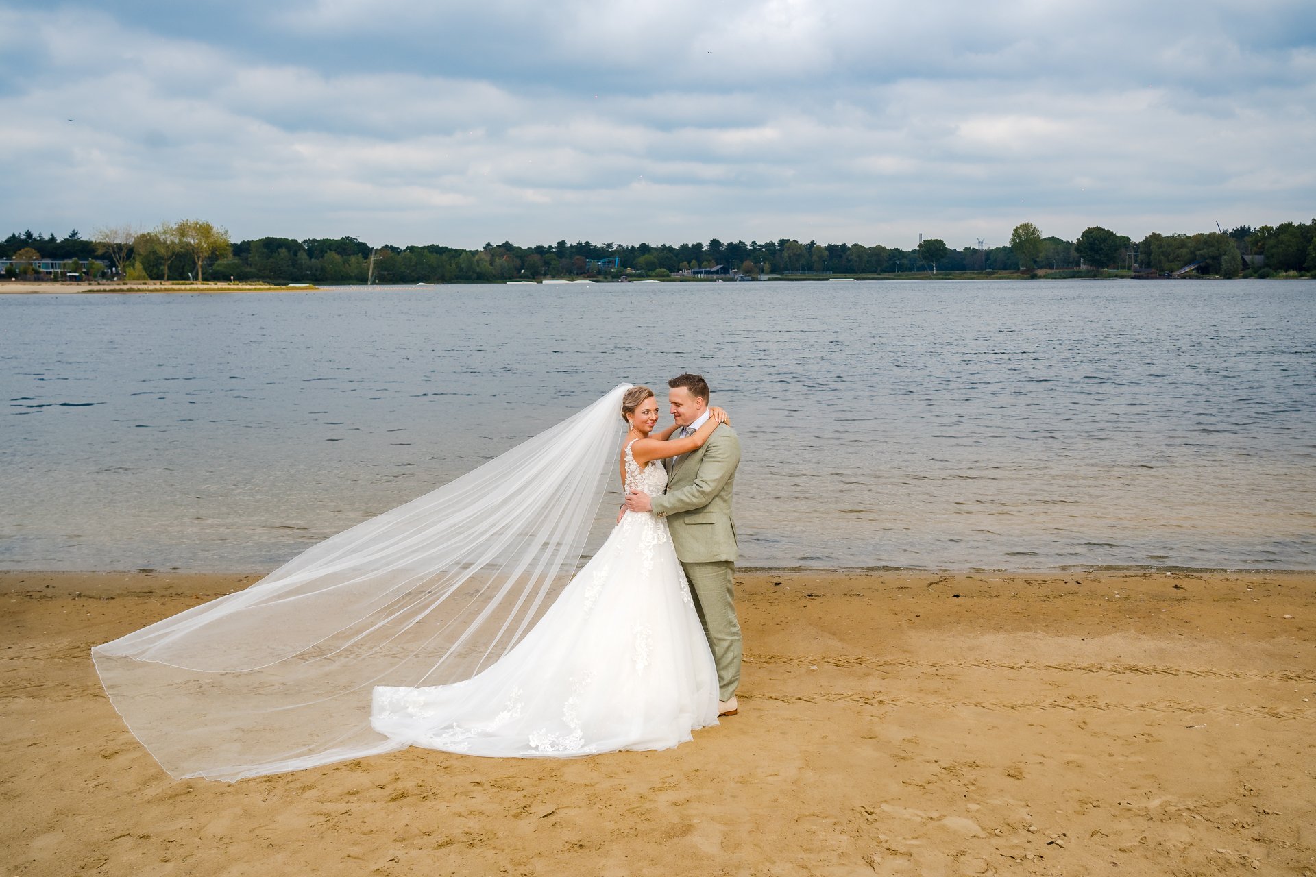 Trouwfoto Beachclub Sunrise