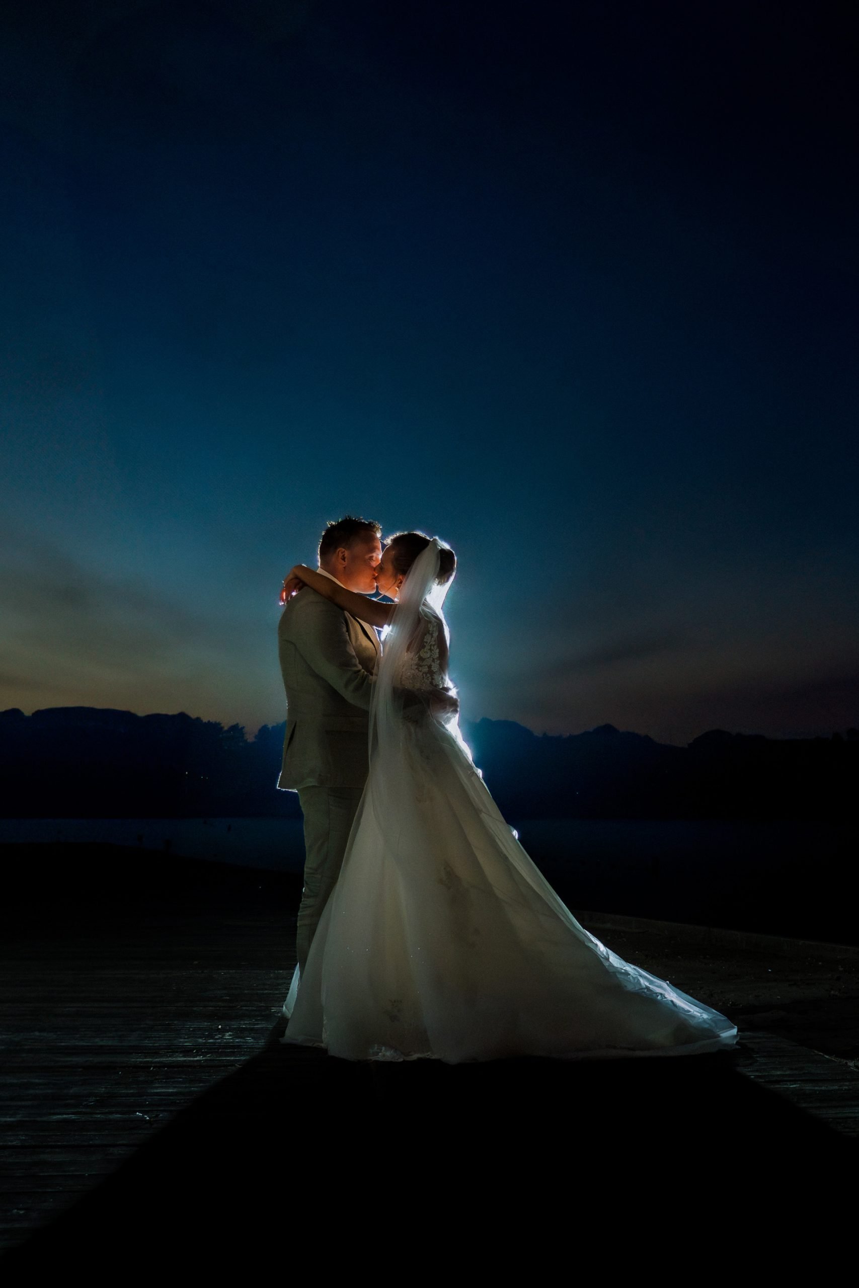 Trouwfoto Beachclub Sunrise