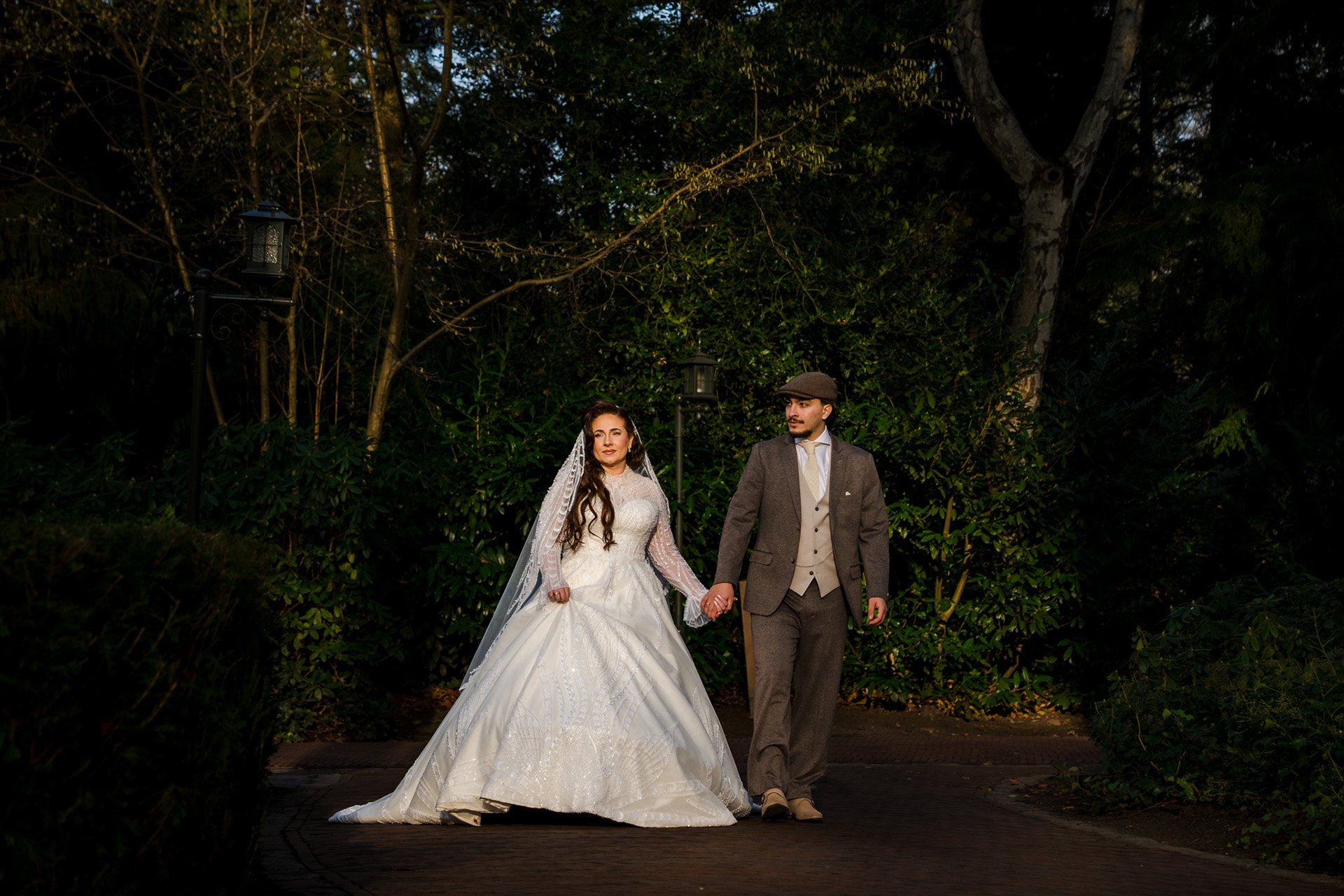 Trouwfoto Efteling kasteel Doornroosje Trouwfoto Efteling kasteel Doornroosje
