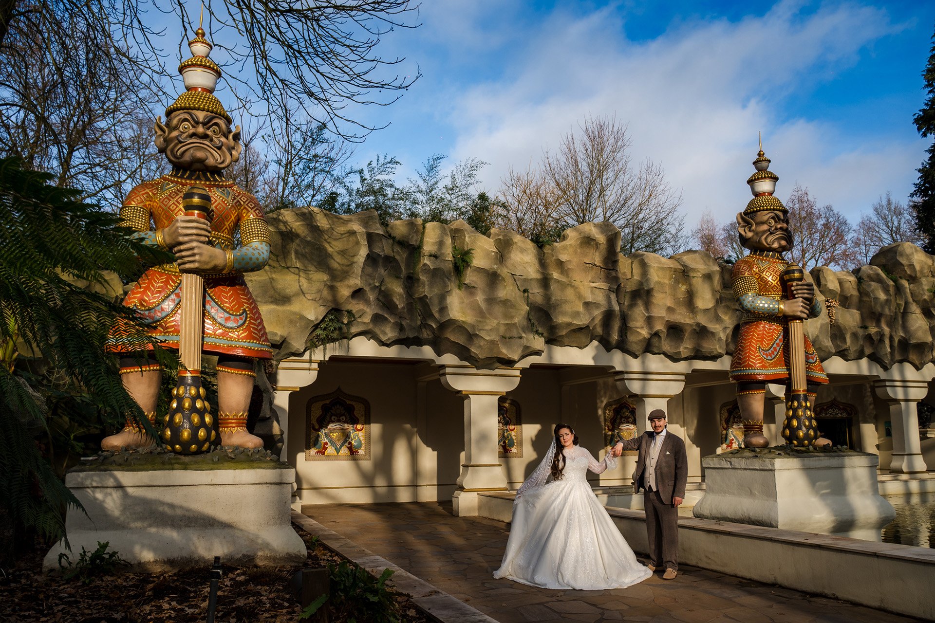 Trouwfoto Efteling