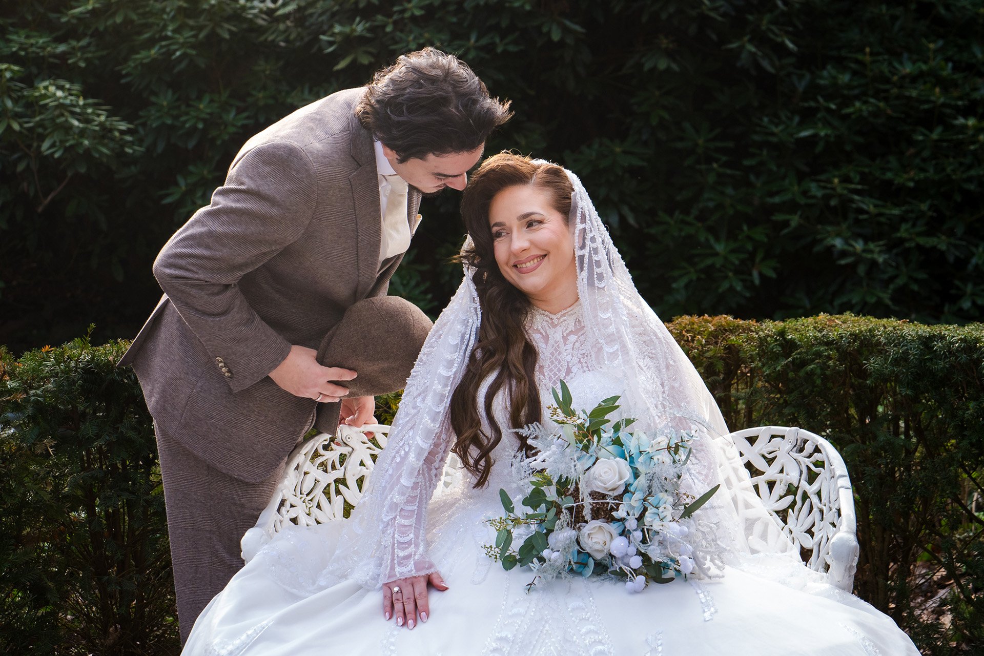 Trouwfoto Efteling kasteel Doornroosje Trouwfoto Efteling kasteel Doornroosje