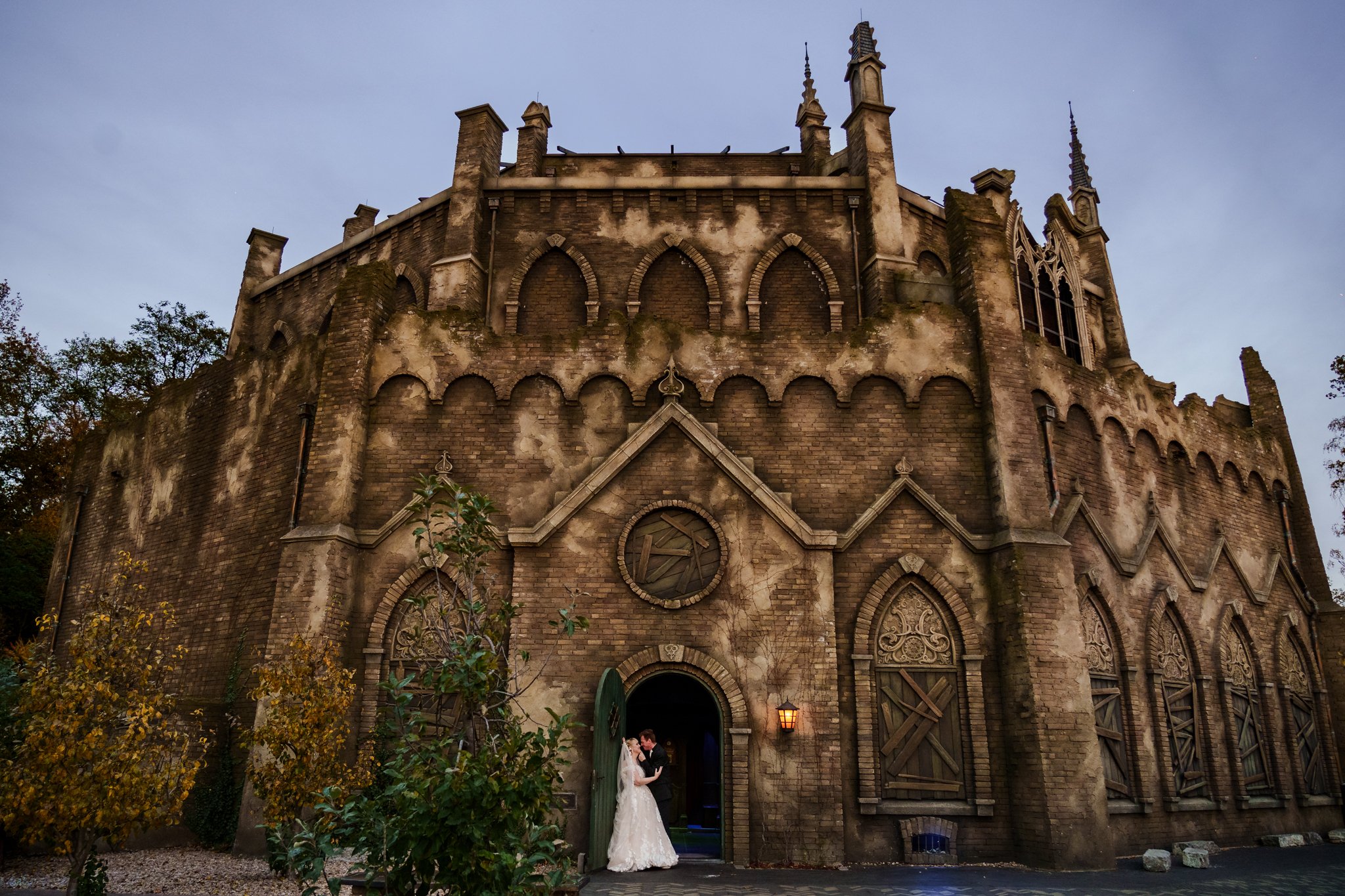 Trouwfoto Danse Macabre Efteling