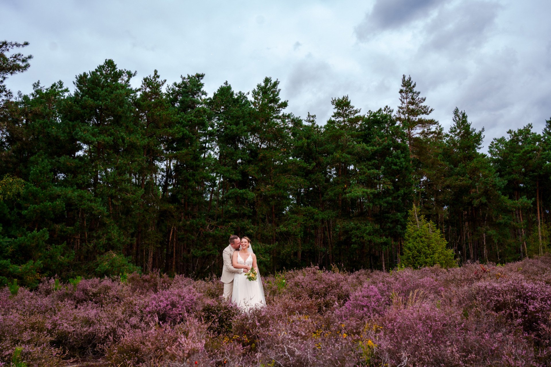 Trouwfoto in Nederheide